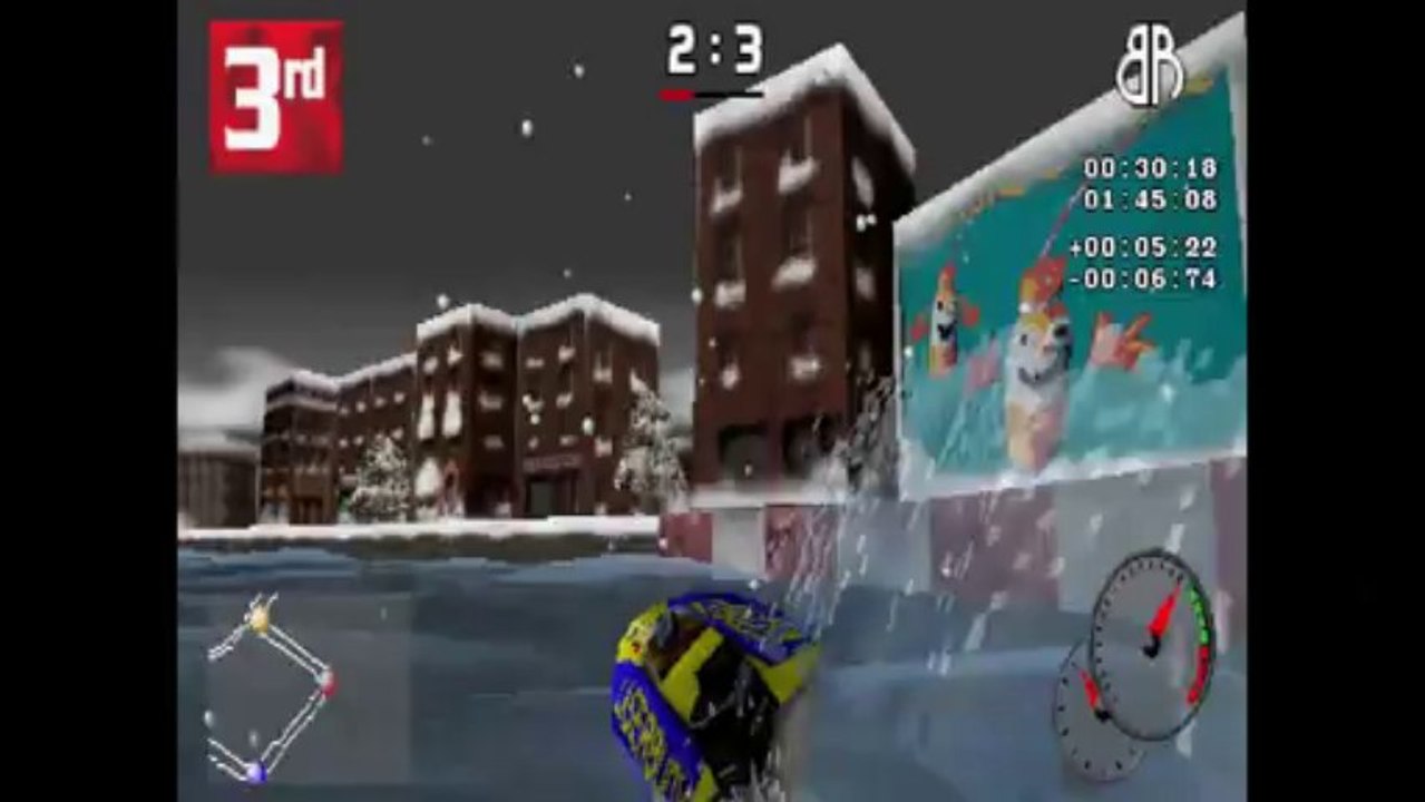 VR Sports Powerboat Racing - HD Remastered Showroom - PSone