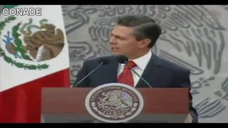 Peña Nieto NO sabe qué es La CONADE y le cambia el nombre