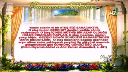 Ramazan Sohbetleri 2013 - 19. gün (27 Temmuz 2013)