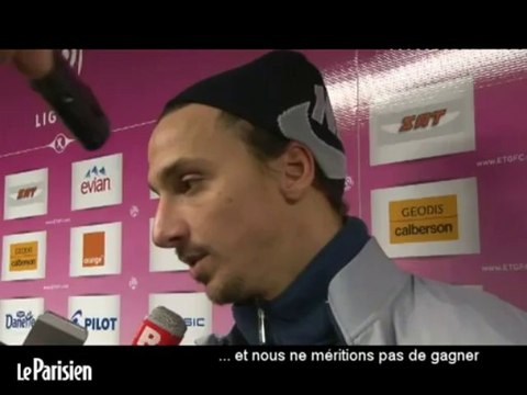 Evian – PSG: 2-0. Zlatan Ibrahimovic: « Un très mauvais match »