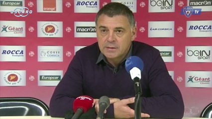 L1 / 2013-14 : Ajaccio 1-1 Bastia : Réaction de C. Bracconi
