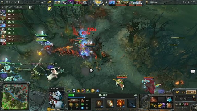 Na'Vi vs Sigma Game 3 - DOTA 2 Champions League - TobiWan & Capitalist