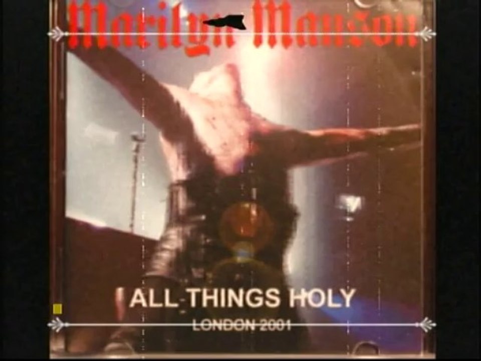 marilyn manson sweet dreams live  2001 rare bootleg cd