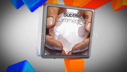 3D Cube Presentation - After Effects Template