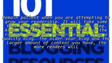 Tips On How To Be More Efficient At Blogging