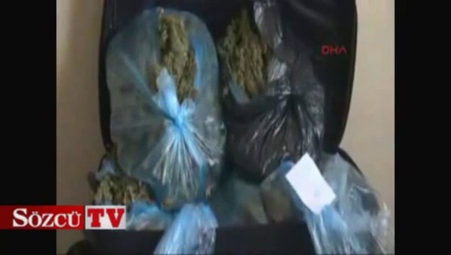 Lüks villaya uyuşturucu baskını