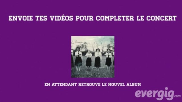 Virgule Les avions en papier (rappel) - La Dame de Canton - Concert Evergig Live - Son HD