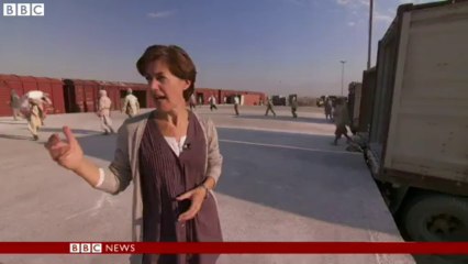 BBC News - Afghanistan_ One-way trade route in and out of the country