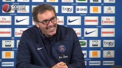 Evian / PSG : Conférence de presse de Laurent Blanc