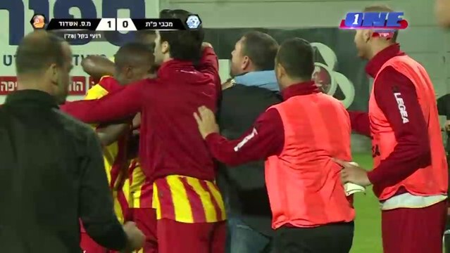 ליגת העל עונת 13/14 מחזור 8 - מכבי פ ת Vs מ.ס אשדוד (1-1)