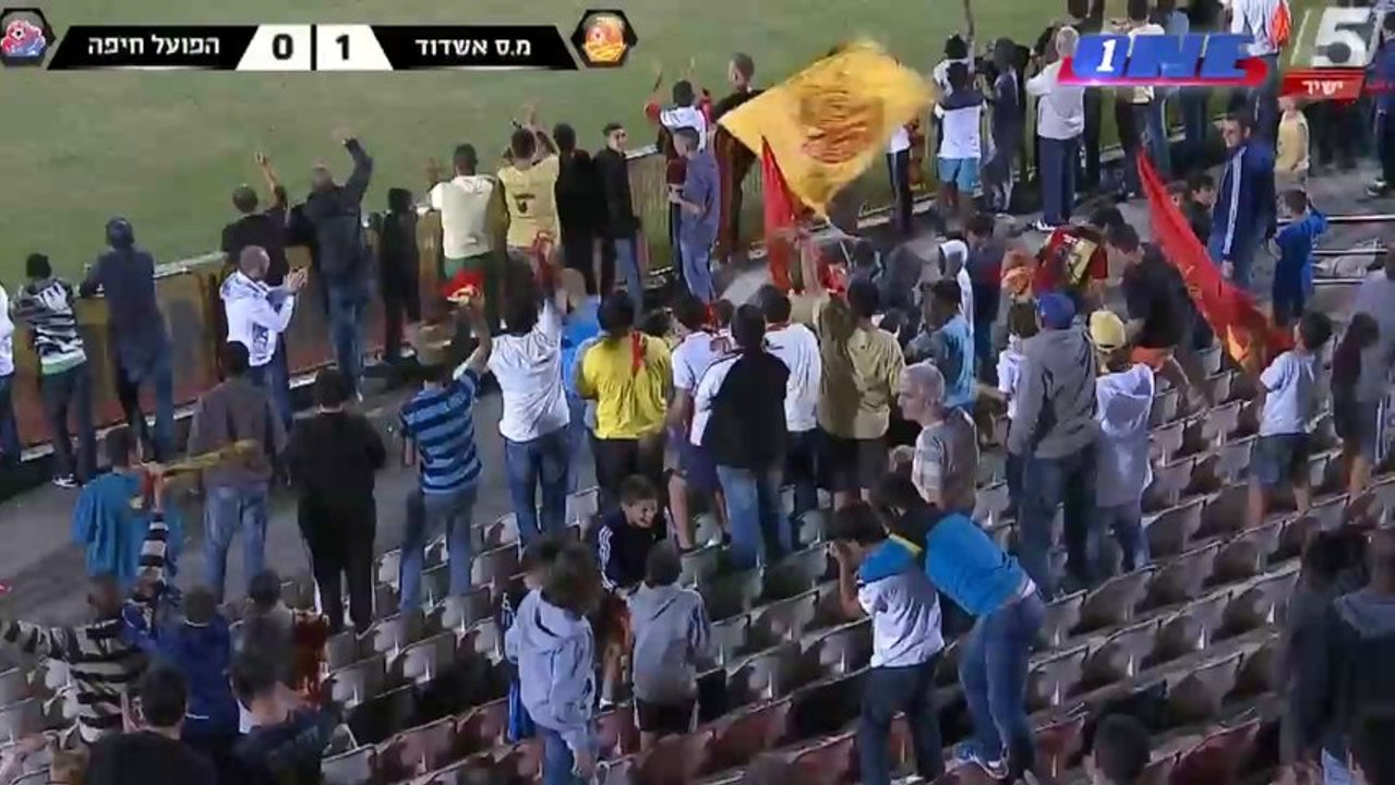 ליגת העל עונת 13/14 מחזור 9 - מ.ס אשדוד Vs הפועל חיפה (0-1)