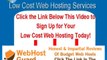 Low Cost Web Hosting Services