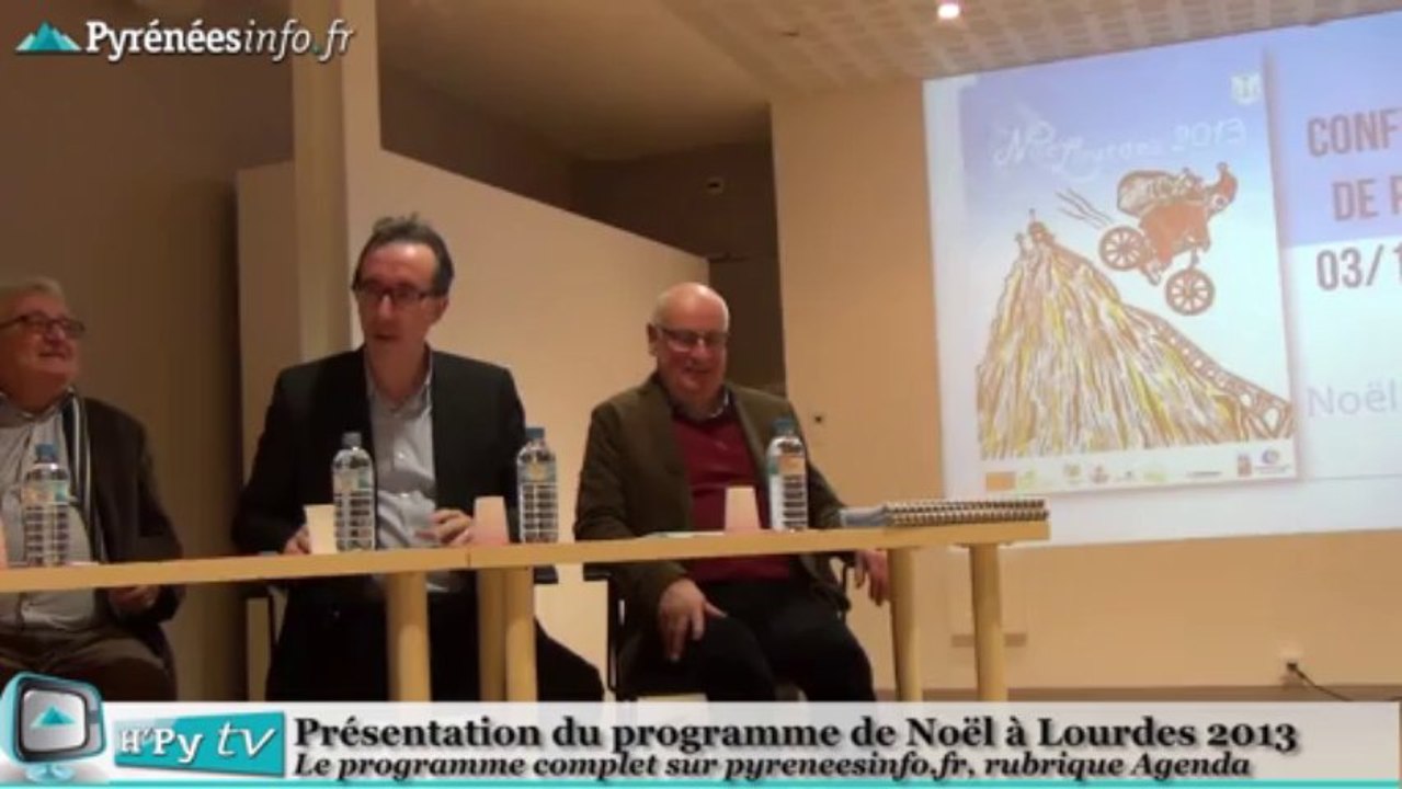 [LOURDES] Le programme de Noël à Lourdes 2013 (3 décembre 2013)