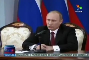 Protestas en Ucrania no son una revolución: Putin
