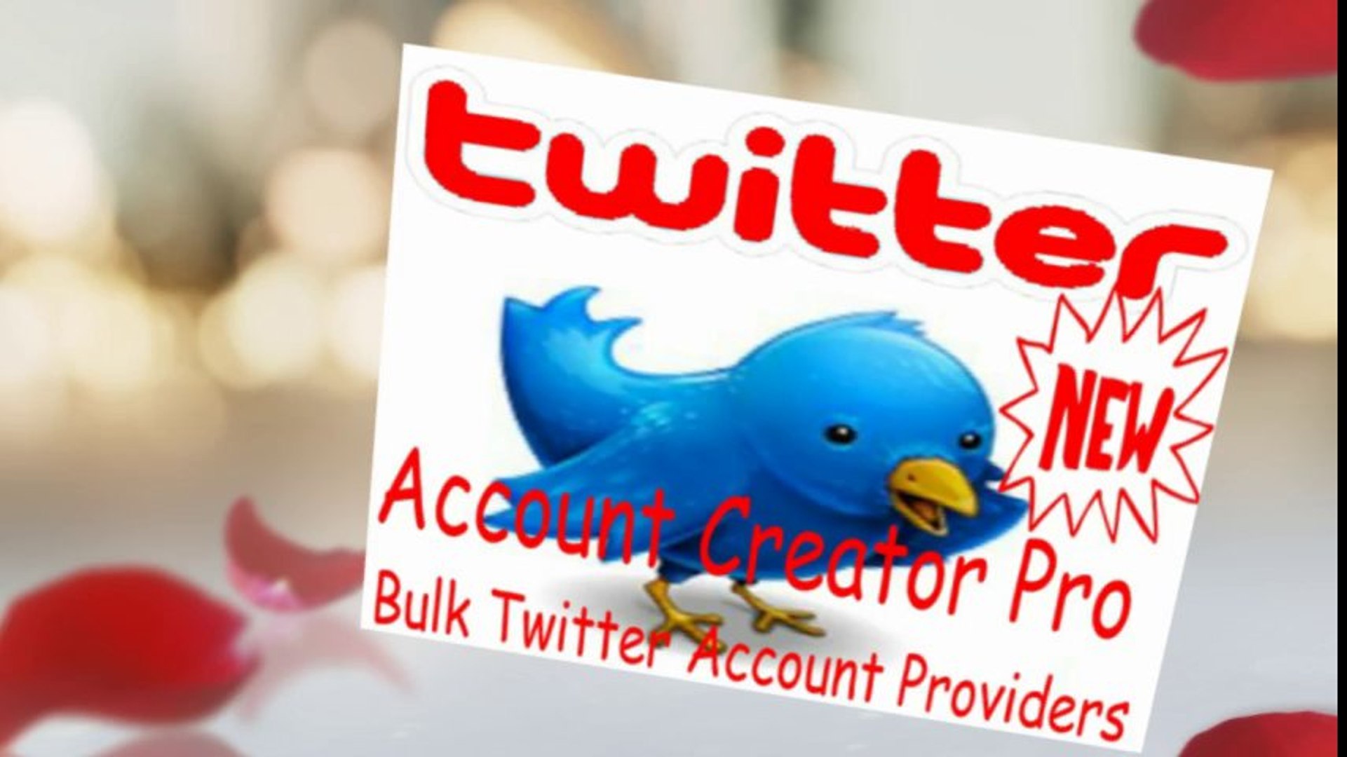 ⁣Twitter account creator