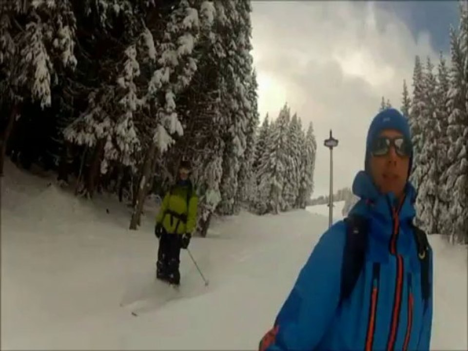 Première sortie de la saison en ski de randonnée aux Contamines