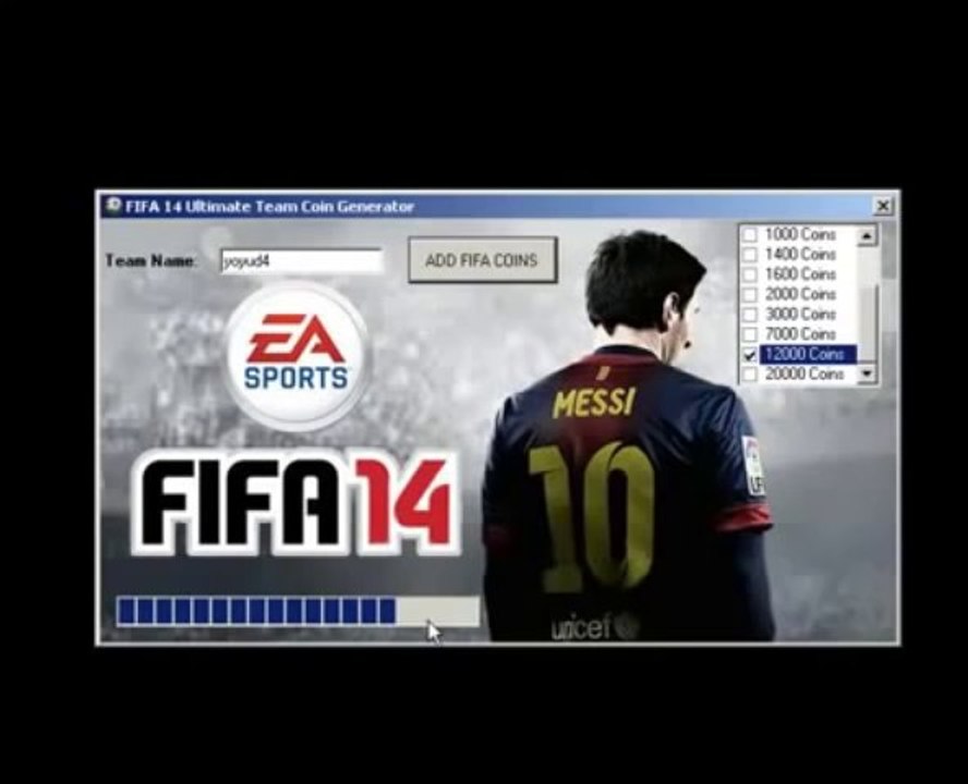 Fifa 14 Ultimate Team Coin Generator For Xbox360 GOLD PACKS