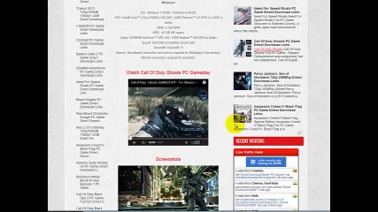 Call Of Duty Ghosts PC Game Direct Download Links