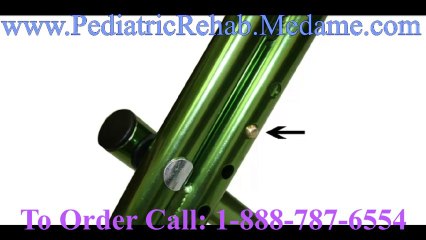 Green Nimbo Gait Trainer for Children - Lightweight Aluminum