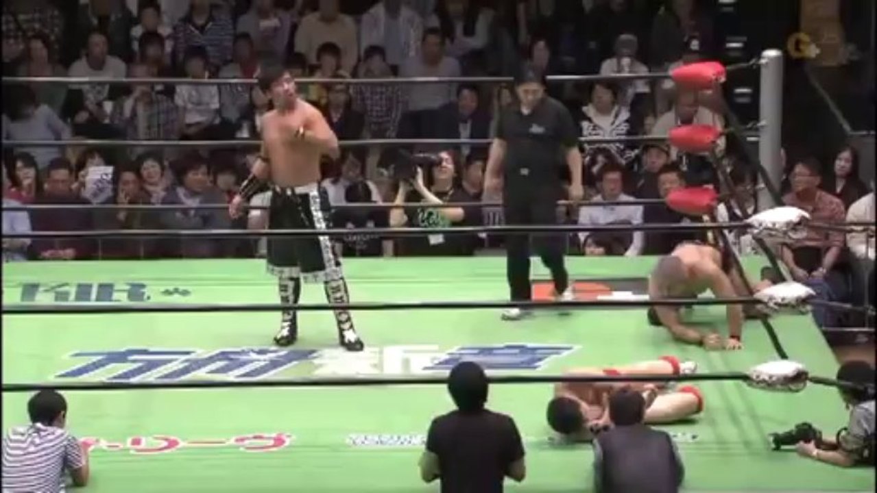 Daisuke Harada & Hitoshi Kumano vs Hajime Ohara & Genba Hirayanagi (NOAH)