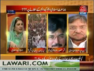 Table Talk (Jamaat-e-Islami Ek Baar Phir MQM k Nishane Par-) – 3rd December 2013