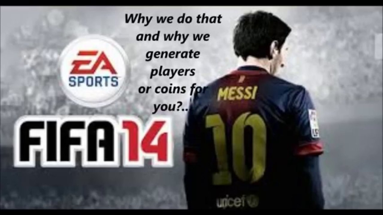 Fifa 14 Ultimate Team Official Player and Coins Generator FREE ! [100% WORKING] (PS3,Xbox)