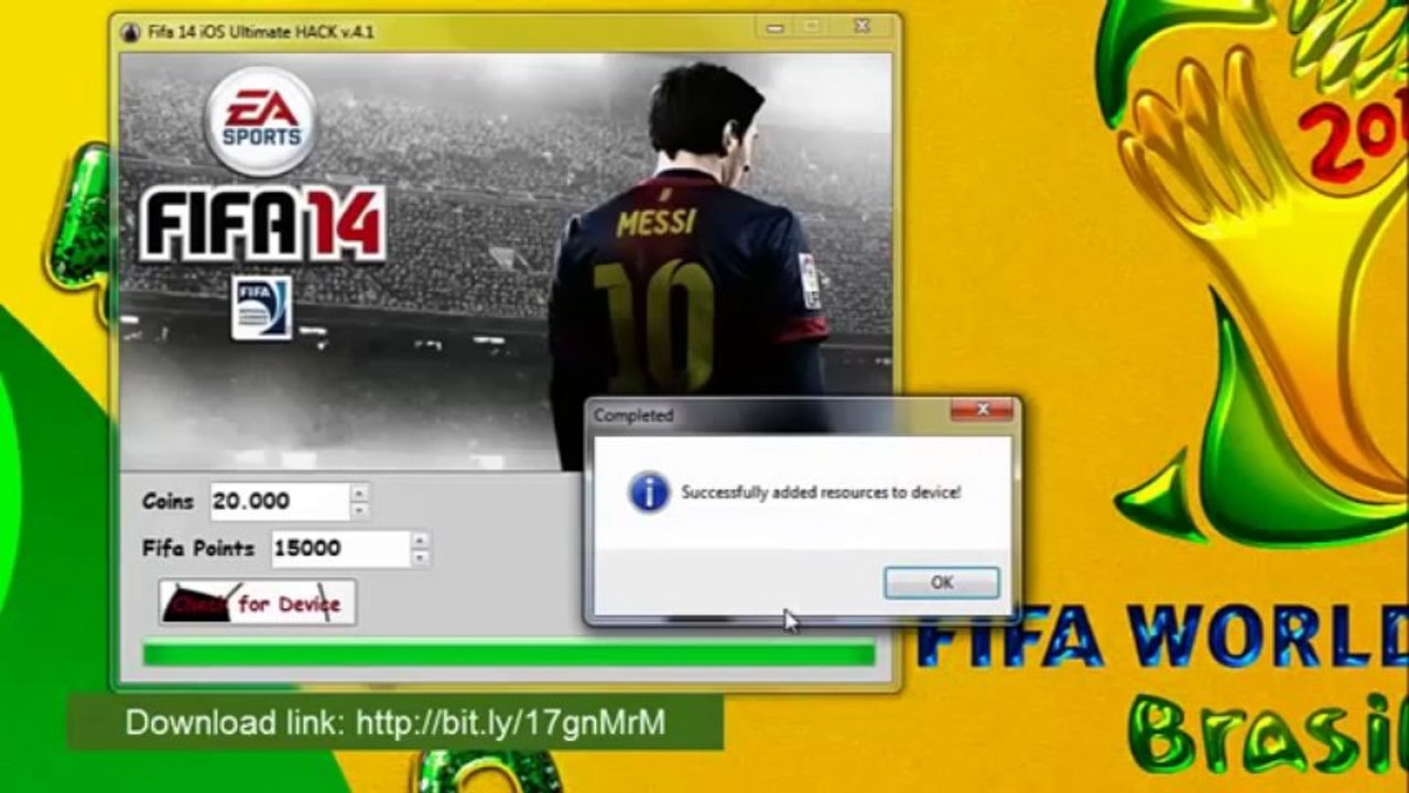 FIFA 14 Ultimate Team Hack Coins Generator [iOS_Android][+Pr
