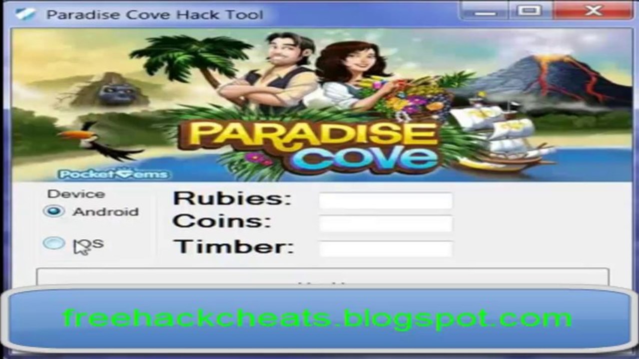 Paradise Cove Cheat Tool 2013