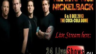 Nickelback Live Stream from Johannesburg 6-8/Dec/2013