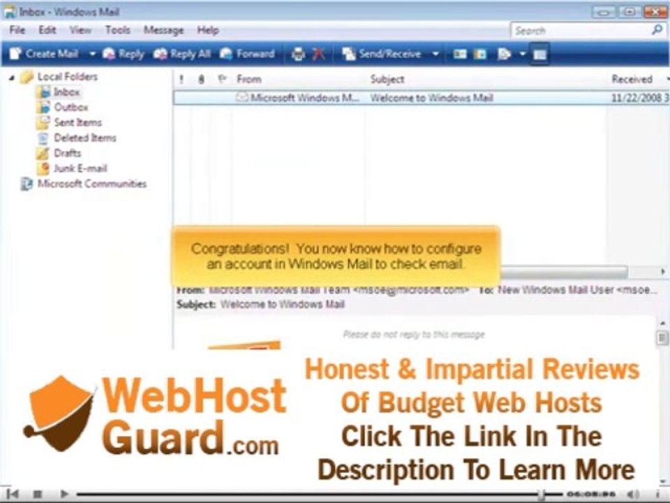 Client Applications   Adding email accounts in Windows Mail - Adult-Hosting.com