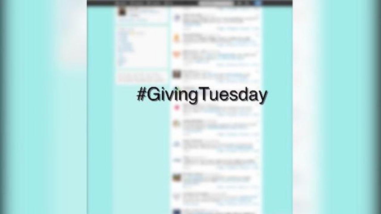 'Giving Tuesday' Moves Focus From Shopping to Charity