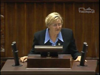 Józefa Hrynkiewicz - Wystąpienie z dnia 03 grudnia 2013 roku.