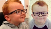 4 Year Old Doesn't Want To Wear Glasses, Changes Mind With Social Media Encouragement