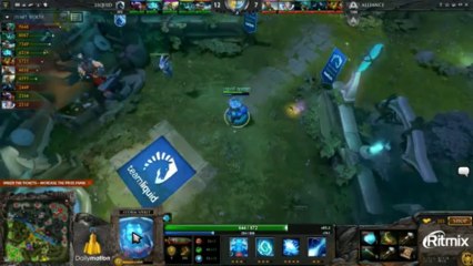 Alliance vs TL game 1 @ D2CL Season 1 (Russian)