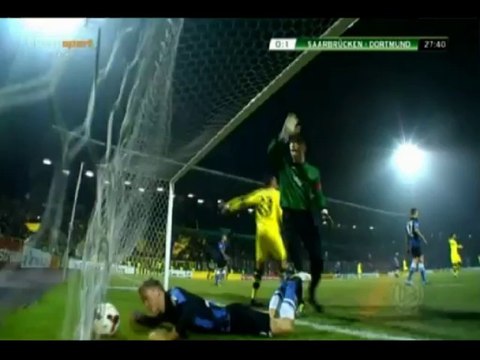 1. FC Saarbrücken - Borussia Dortmund 0-2 All Goals & Highlights (03.12.2013)