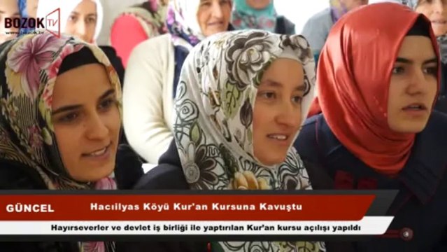 AYDINCIK HACIİLYAS KÖYÜ KURAN KURSU AÇILIŞI