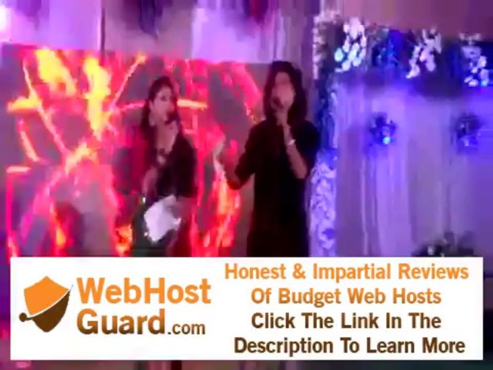 Anchor Ektaa Tiwari hosting a Sangeet ceremony.