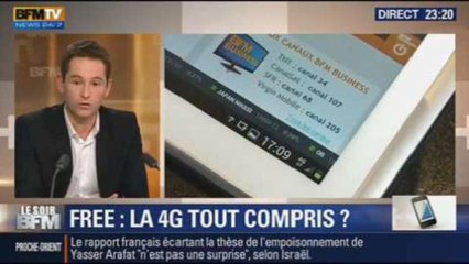 Tải video: Le Soir BFM: Free peut-il offrir la 4G à ses clients à un prix cassé ? - 03/12 5/5