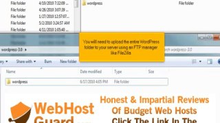 Installing WordPress by VodaHost web hosting