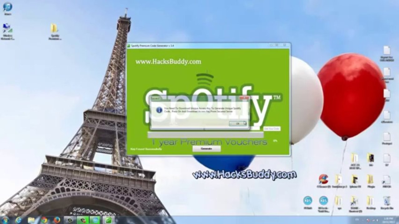 spotify premium code generator December 2013