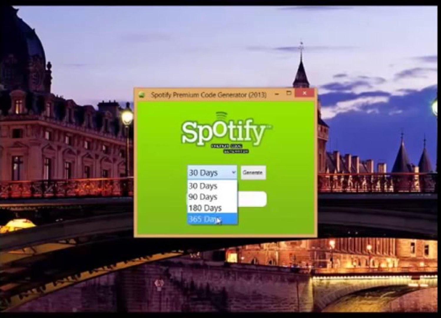 ⁣SPOTIFY PREMIUM CODE GENERATOR 2013 December