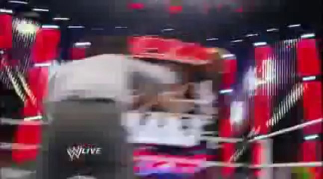 After The Shield attacks Brad Maddox, John Cena, Sheamus and Ryback send them running for cover Raw(1)