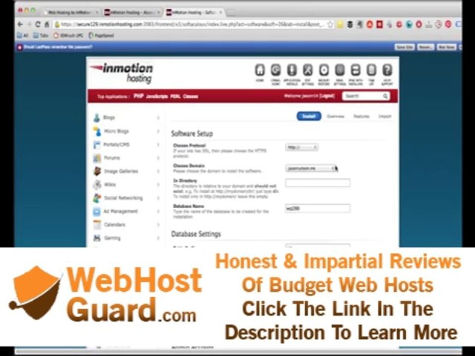 How To Setup & Install Wordpress on InMotion Hosting In Less Than 5 Minutes