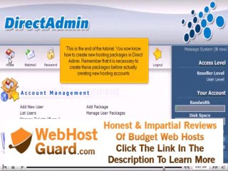 How to create a hosting package