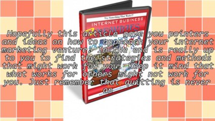 How To Build A Profitable Internet Marketing Business