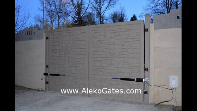 ALEKO® GG1300 Basic Kit Swing Gate Opener for Dual Swing Gates 1