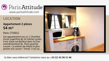 Appartement 1 Chambre à louer - Louvre, Paris - Ref. 3021