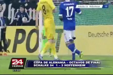Bloque Deportivo: Farfán salvó el honor del Schalke 1-3 ante Hoffenheim (2/3)