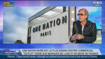 One Nation Paris: des prix plus bas que sur internet, Hubert de Malherbe, dans GMB – 04/12