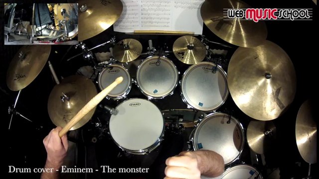 Eminem ft. Rihanna - The monster - DRUM COVER
